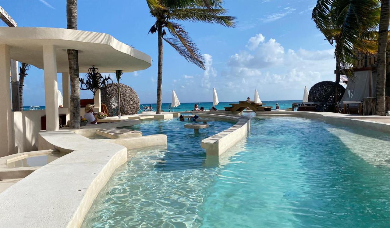 Nasim Condo Hotel Con Acceso Beach Club Gratis, Metros 5Th Avenida Playa del Carmen Exteriör bild