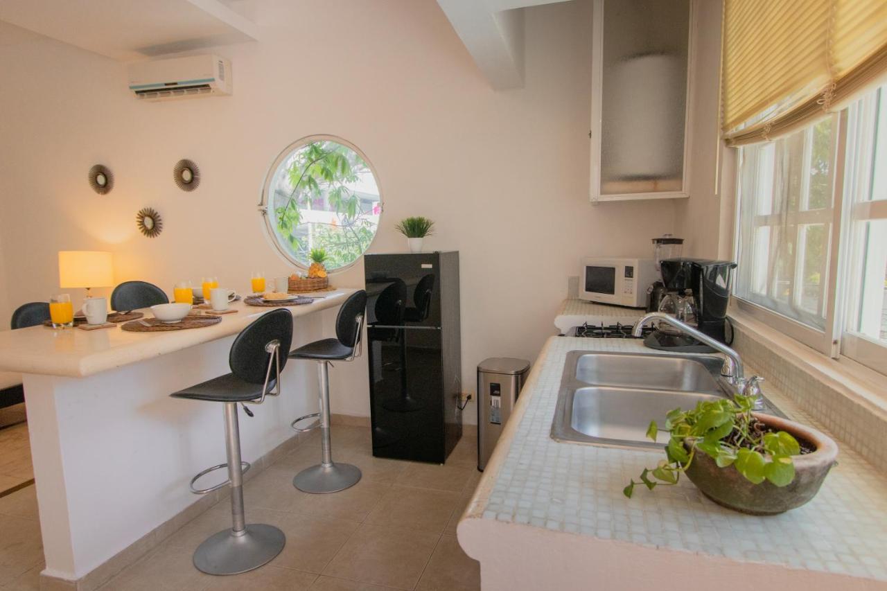 Nasim Condo Hotel Con Acceso Beach Club Gratis, Metros 5Th Avenida Playa del Carmen Exteriör bild
