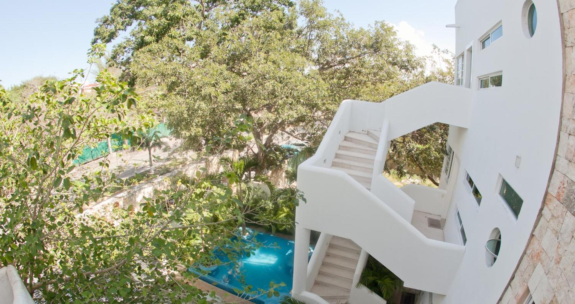 Nasim Condo Hotel Con Acceso Beach Club Gratis, Metros 5Th Avenida Playa del Carmen Exteriör bild